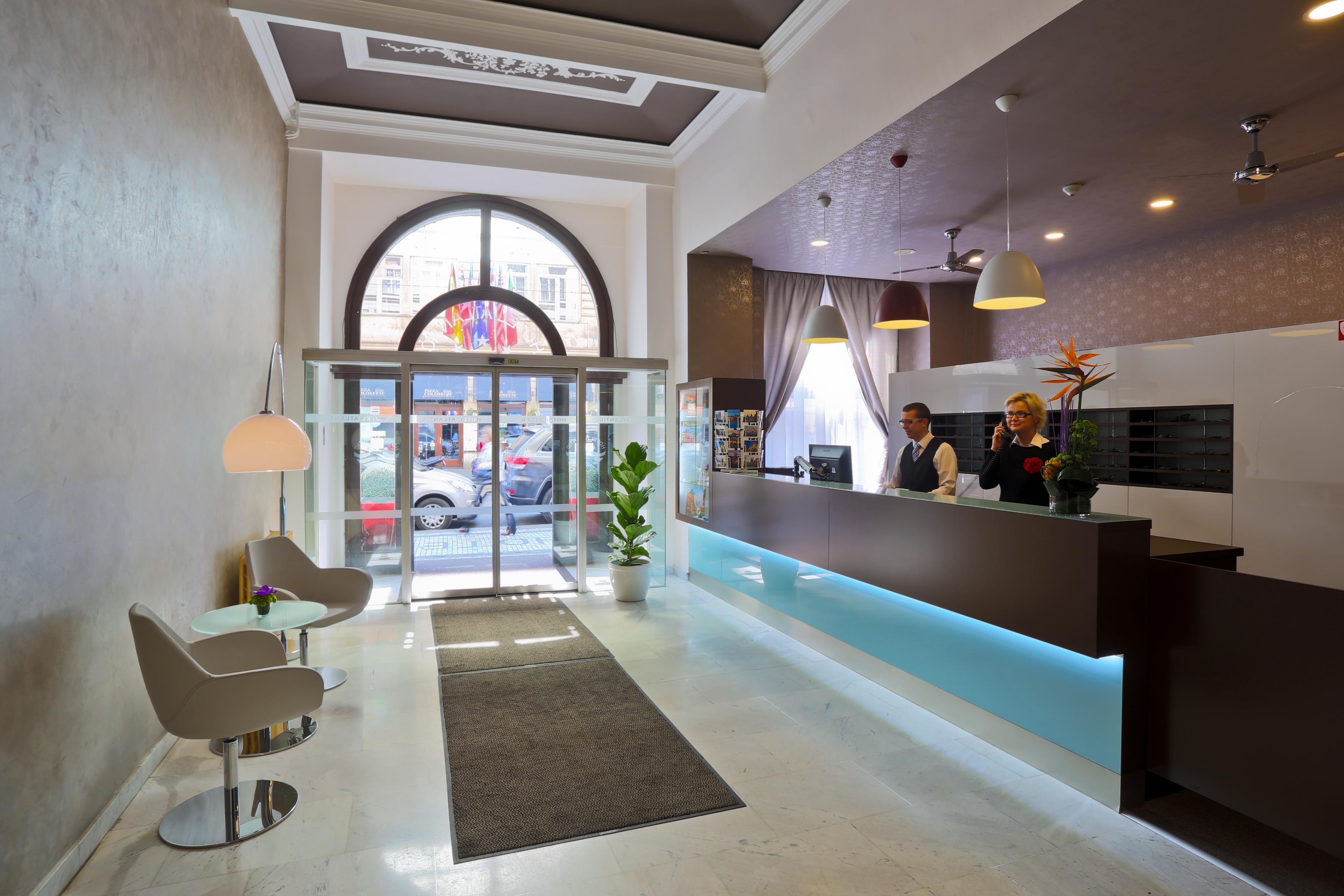 Atlantic Hotel Praga Esterno foto